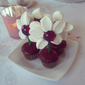 Blumen-Muffins